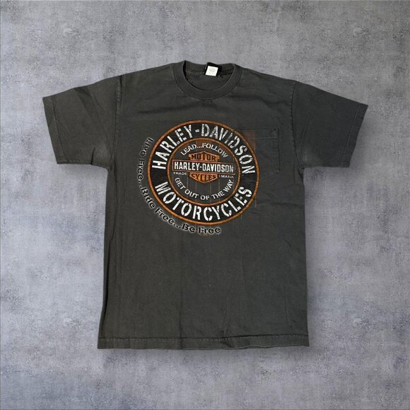 Harley Davidson Grey Tee – Wisconsin, USA – 2016 HD Print – Medium - Picture 1 of 4